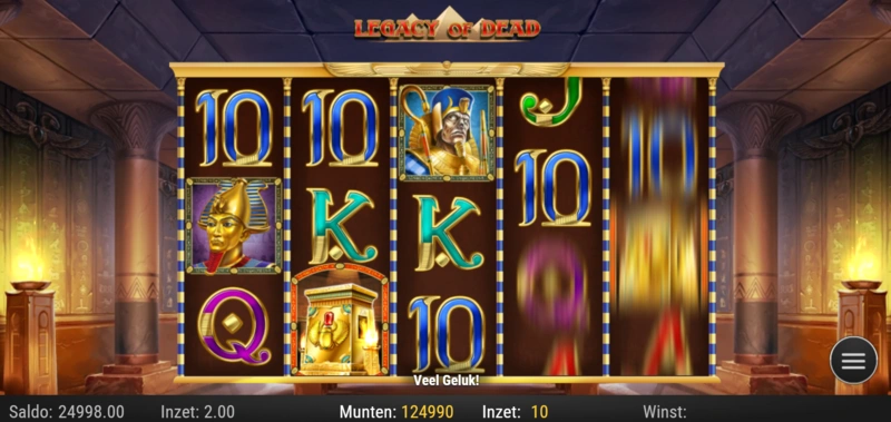 Legacy of Dead slot demo